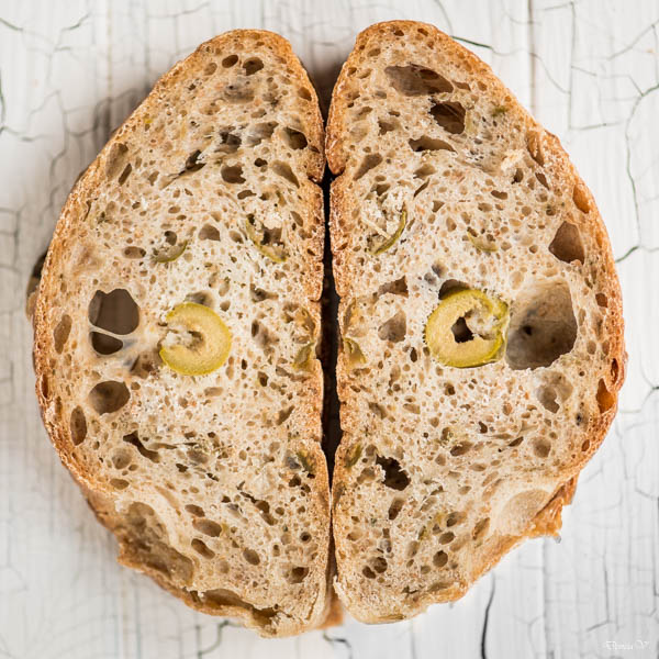 Olive and tarragon bread Hungry Shots