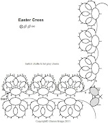 Since it will soon be Easter and time for tatted crosses, I thought you . easter cross dia
