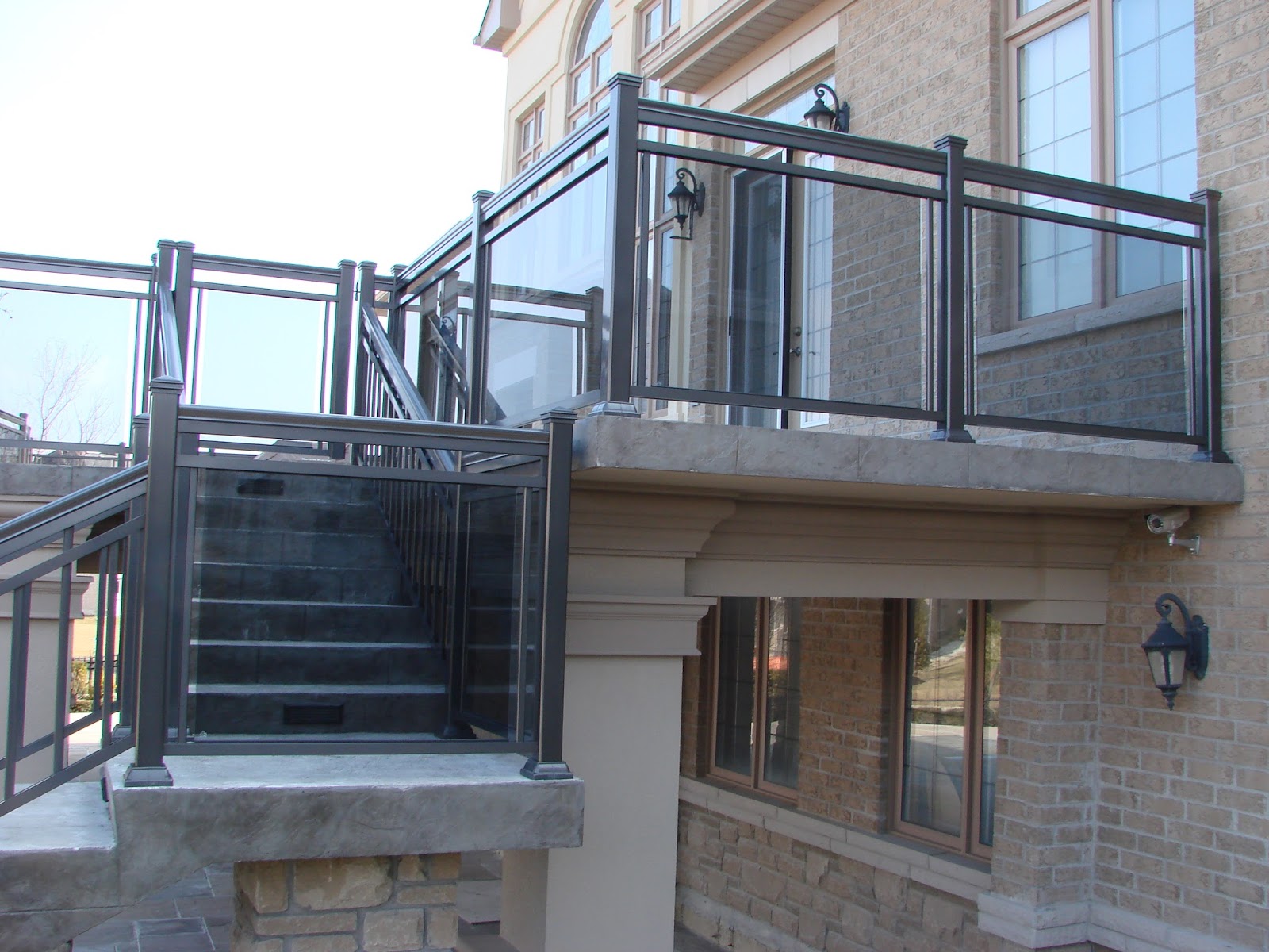 Balcony railings in Mississauga. Stairs railings in Woodbridge