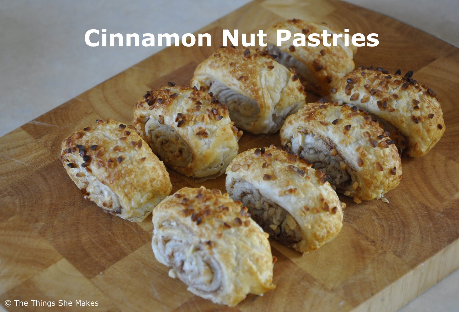 Cinnamon and Nut Pastries The Things She Makes