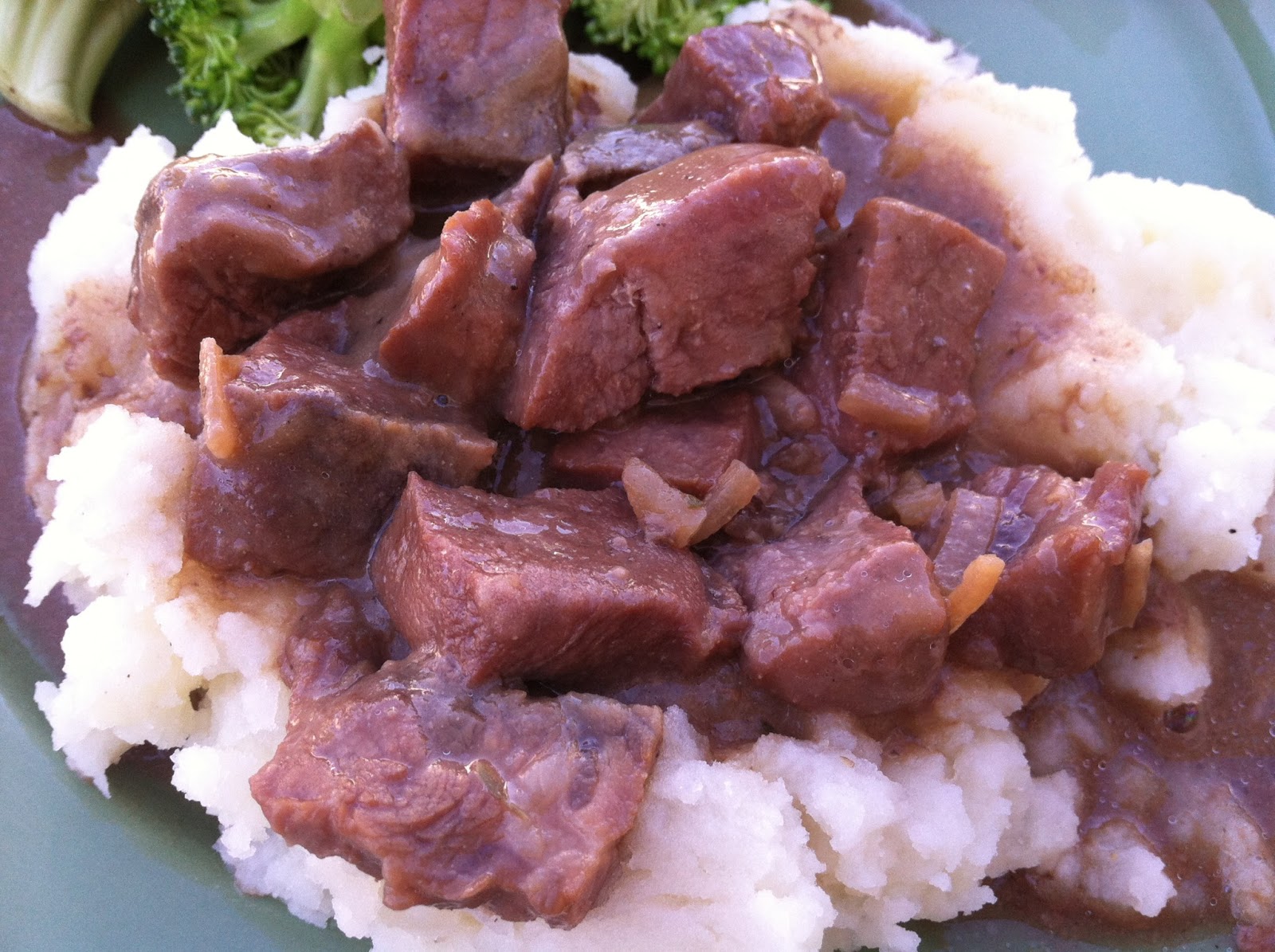 menu managed No Peek Beef Tips