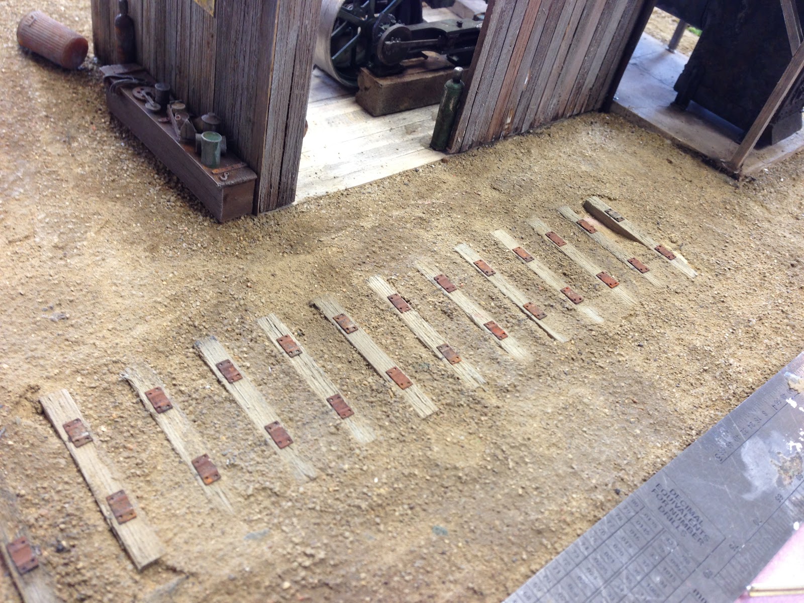 Fos Scale Models/ Blog Laying Track O Scale Diorama Part 9