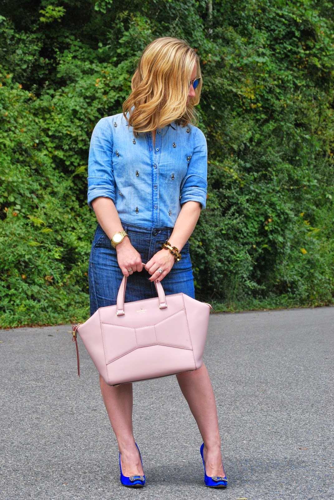 Haute Child in the City canadian tuxedo