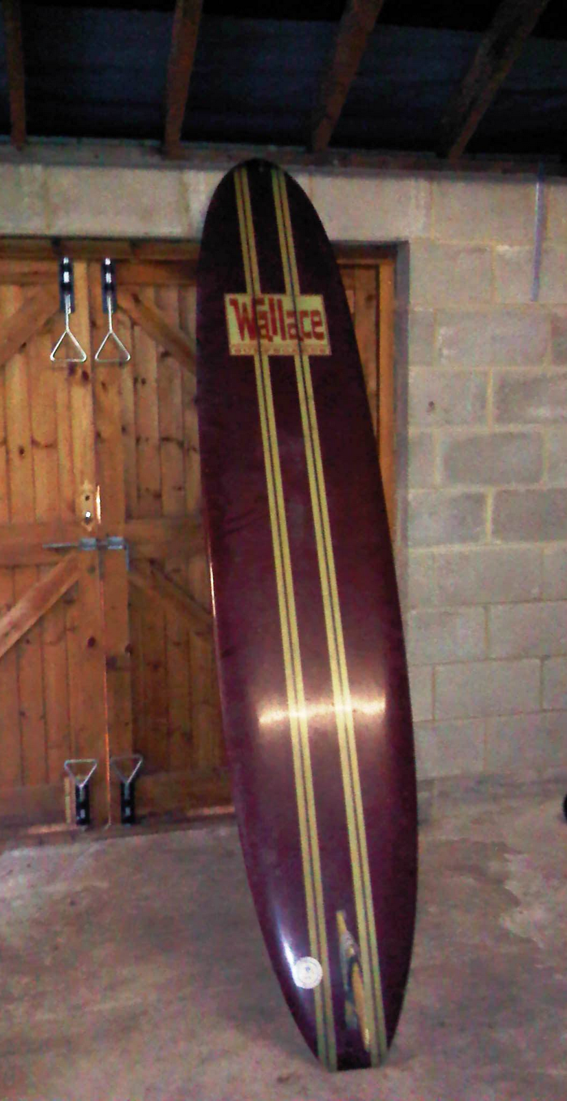 vintage surfboard collector UK '67 Euros and Bill Wallace