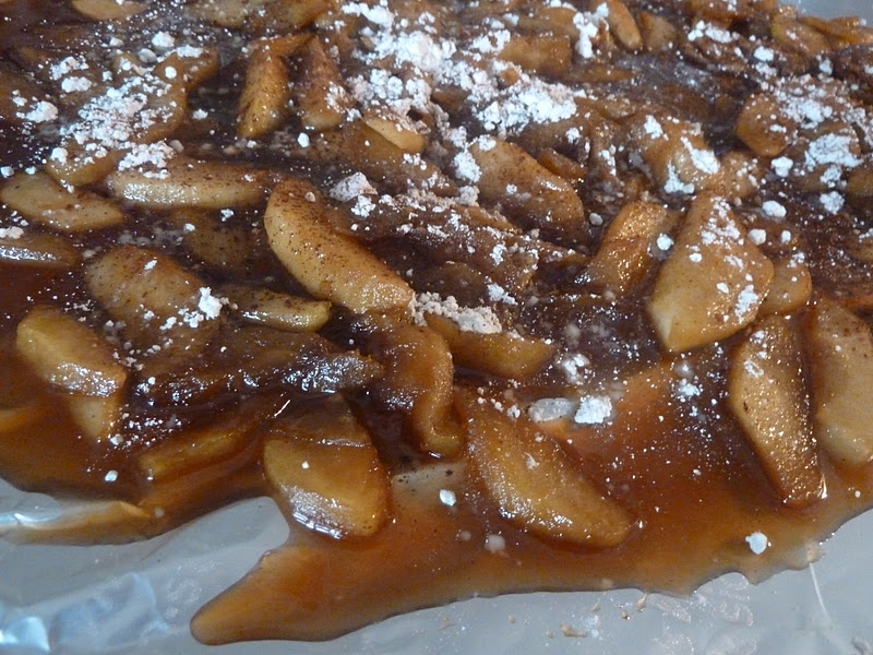 Dawn's Divine Delights Apple Pie with Caramel Sauce