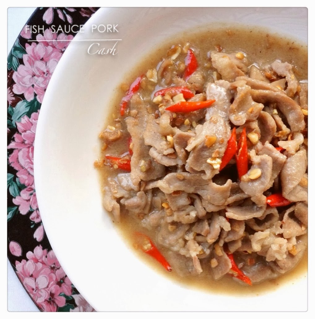 Stir Fry Fish Sauce Pork with Peanuts Cash Palace