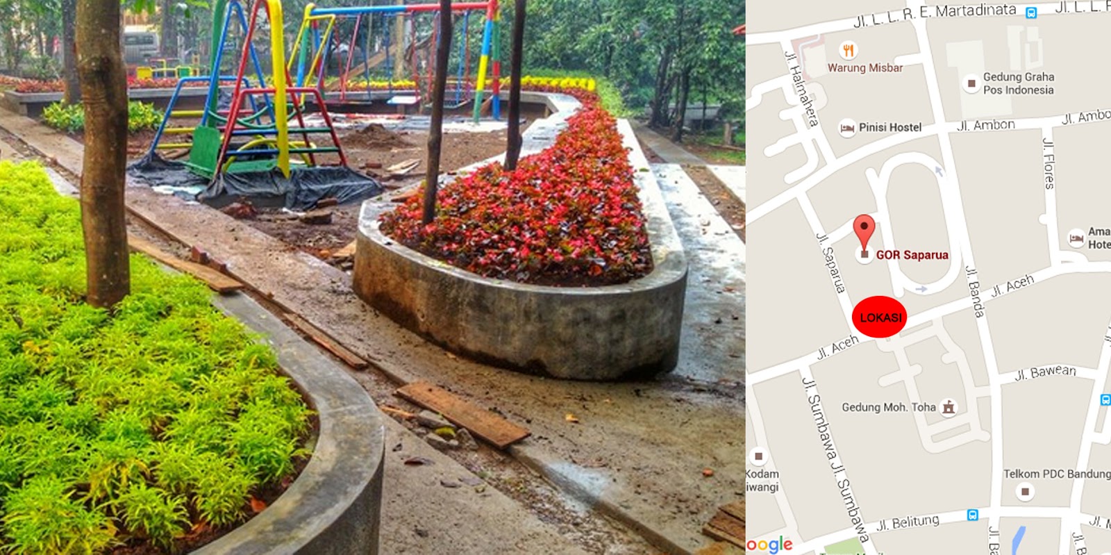 Satu Lagi Taman di Kota Bandung, Taman Inklusi - wisatabdg.com