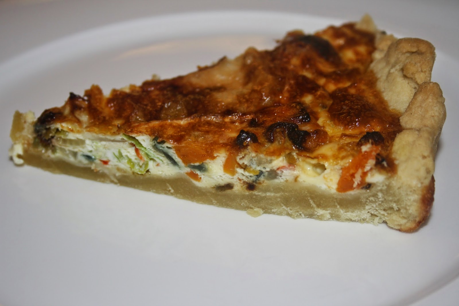Caroline Makes.... Butternut Squash, Fennel and Goat's Cheese Quiche