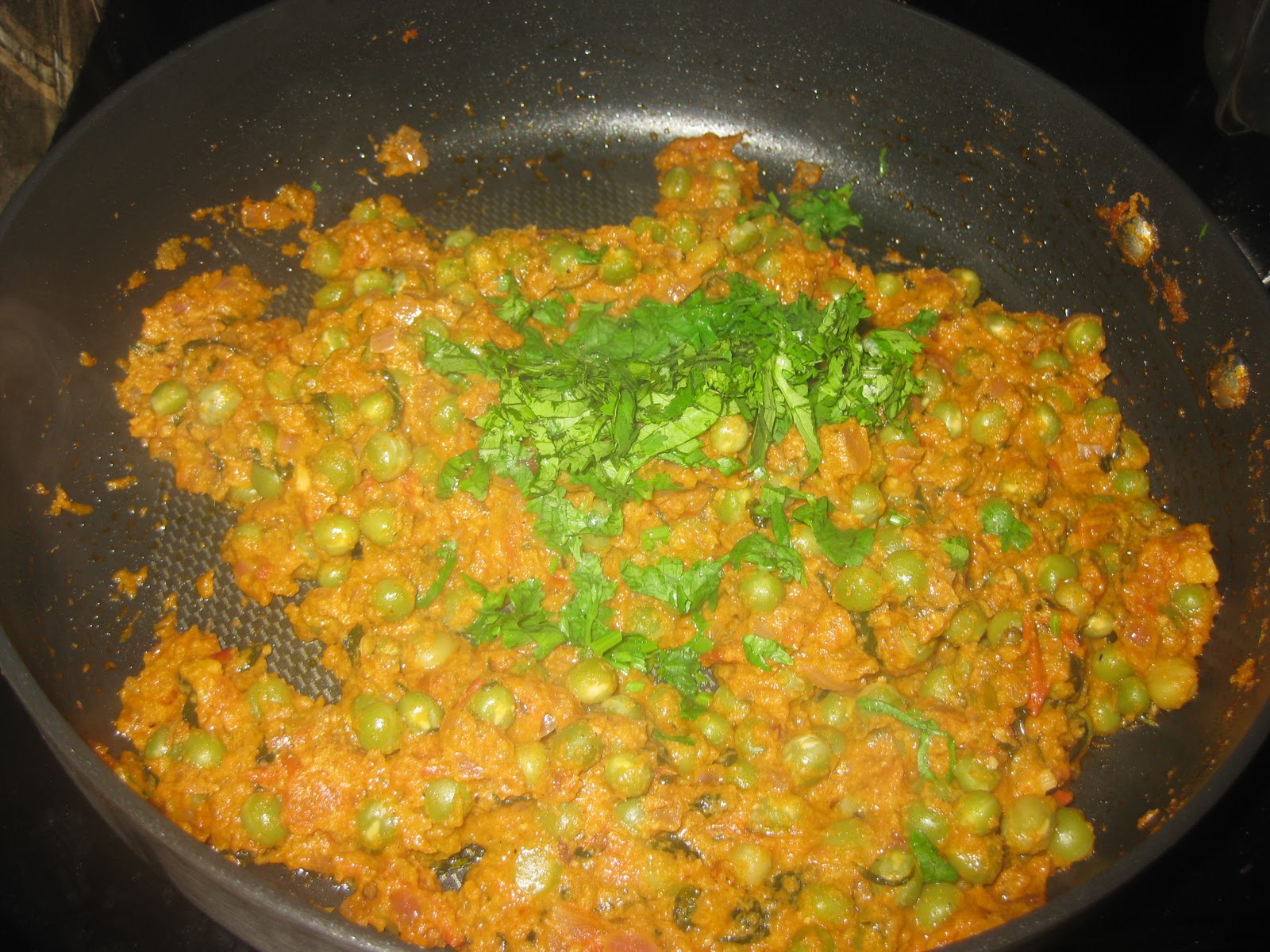 Peas Masala Rice Nalini'sKitchen
