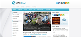Maxi Mag Wordpress Template