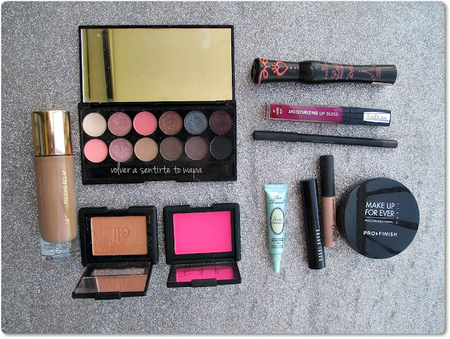 Maquillaje con Sleek, Nars e YSL en rosas + nuevo look