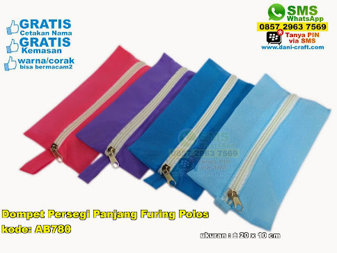 Dompet Persegi Panjang Furing Polos