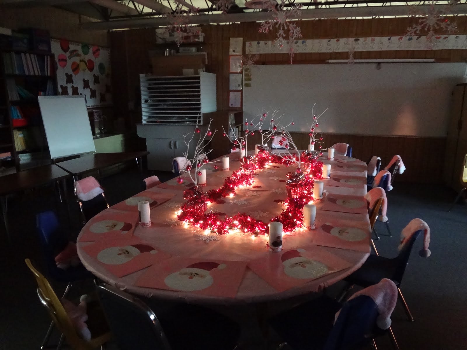 The Joy of Scrapping Pink Christmas Classroom Party Ideas