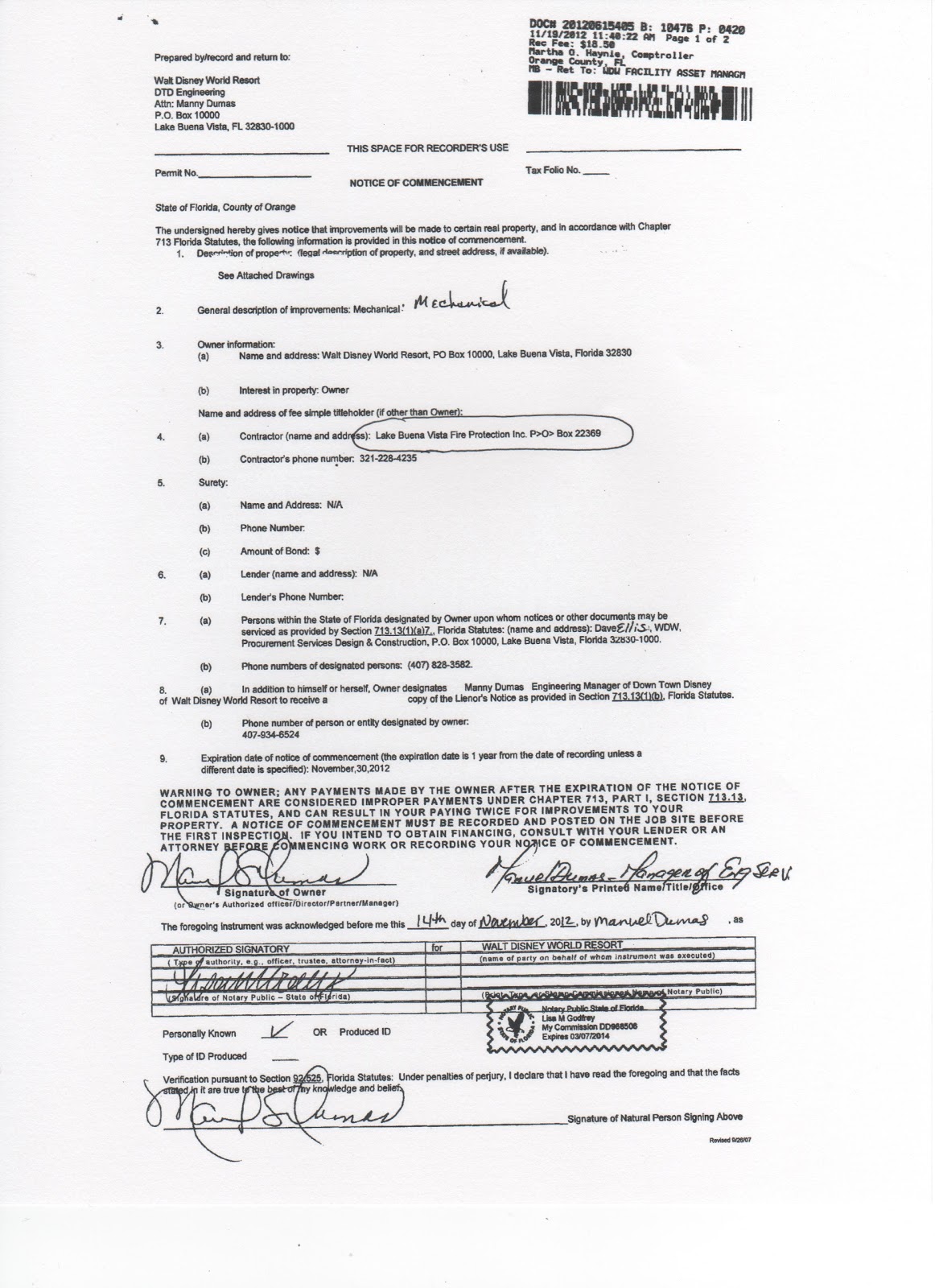 Construction Permit