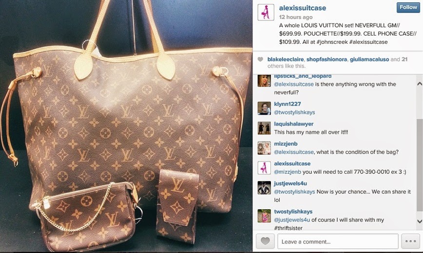 Thrifted Trends Louis Vuitton Neverfull GM Two Stylish Kays