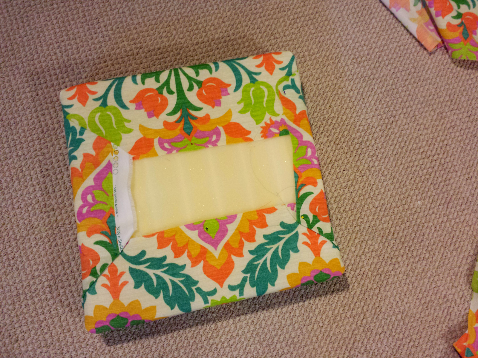 Come Along With Chong DIY No Sew Patio Seat Cushions