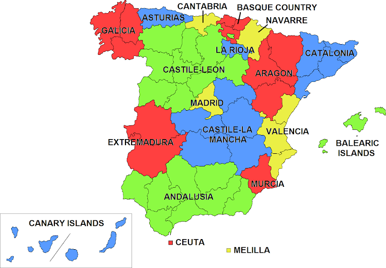 Provinces of Spain