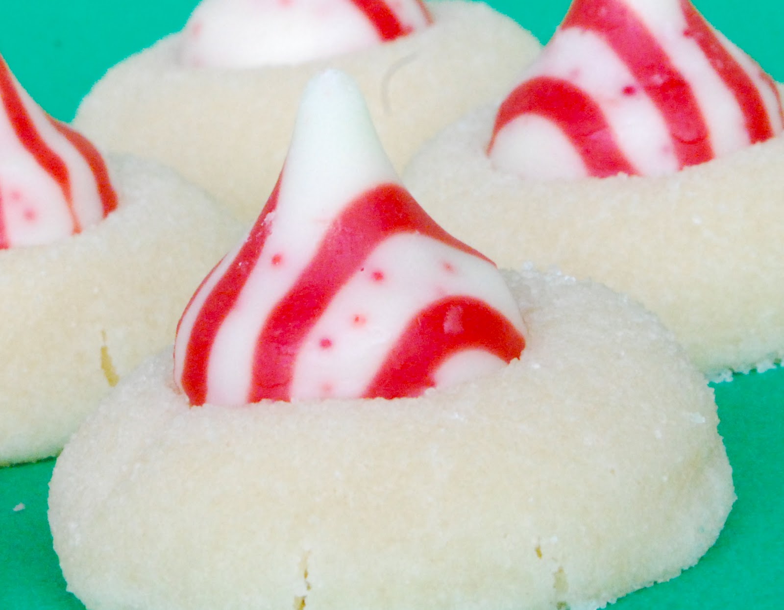Candy Cane Kiss Cookies Amanda Jane Brown
