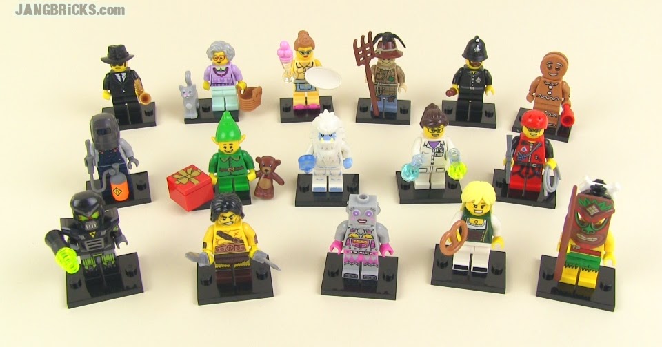 LEGO Series 11 collectible minifigs I got 'em all!