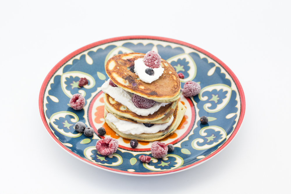 Hovkonditorn Berry Avocado Protein Pancakes