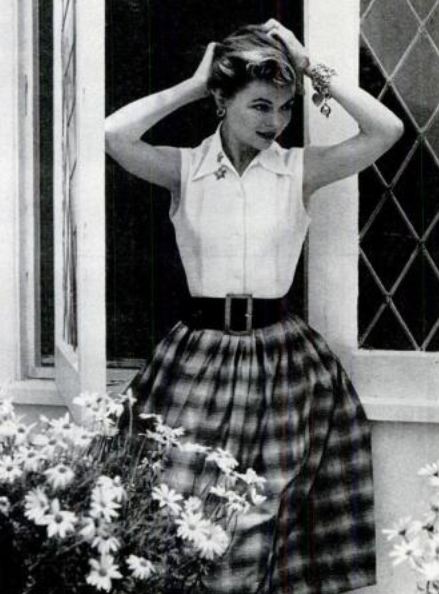 roupas do anos 50
