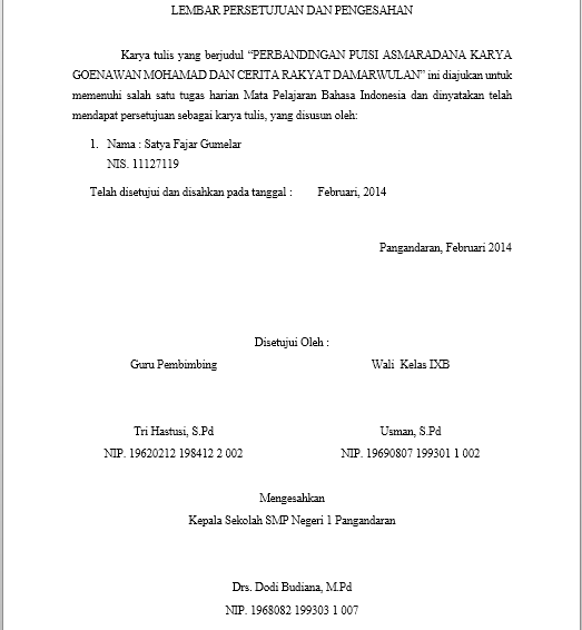 Contoh Makalah Bahasa Indonesia Yang Baik dan Benar Contoh Makalah Bahasa Indonesia Yang Baik dan Benar
