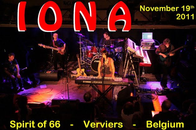 IONA (19nov2011) at the "Spirit of 66", Verviers, Belgium.