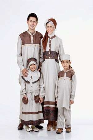 Model Baju Muslim Keluarga
