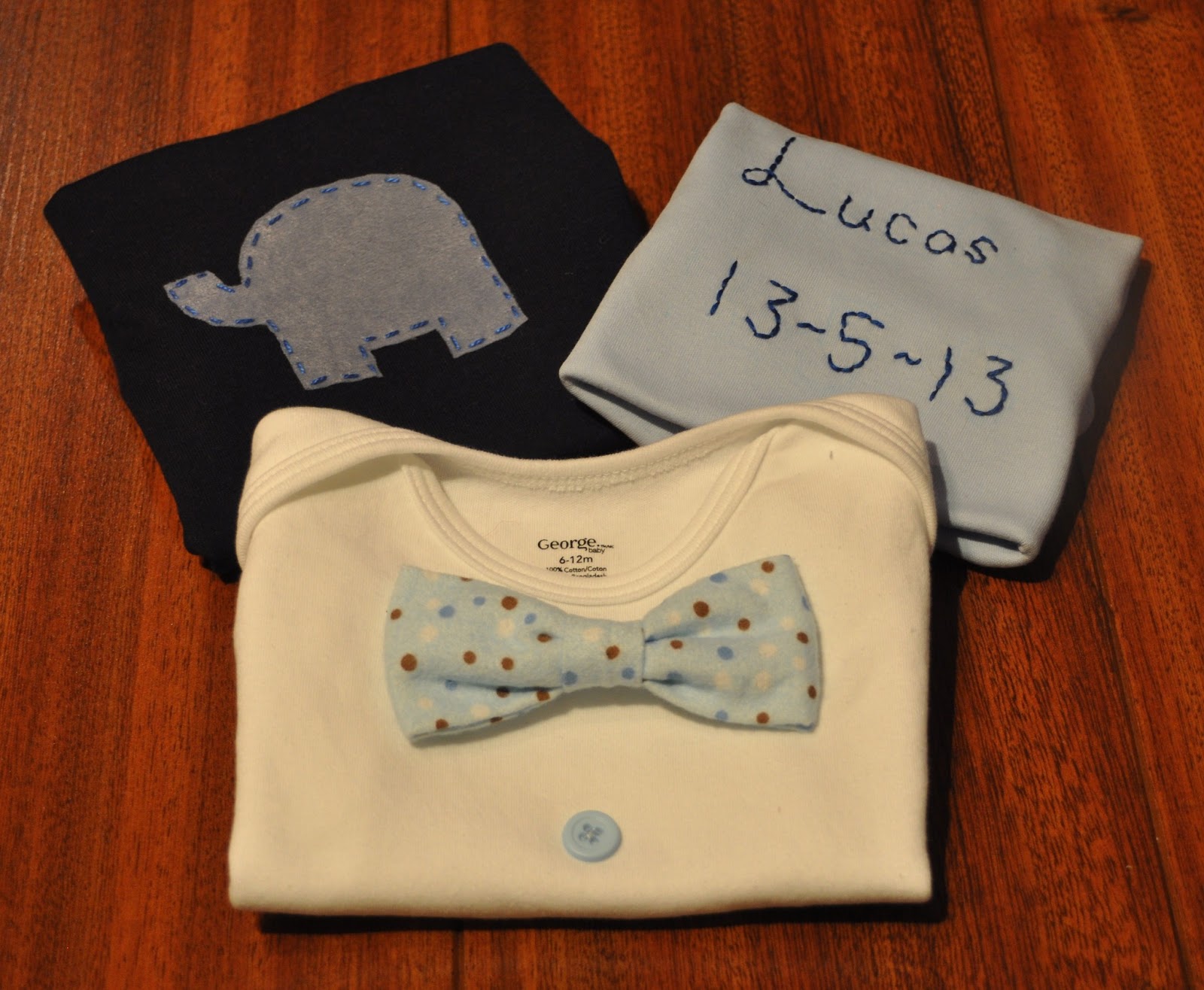 Sew Lah Tea Dough Custom Baby Boy Onesies