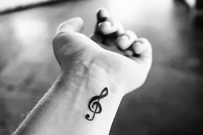 Tatuagens Femininas Tatuagens Femininas de Música