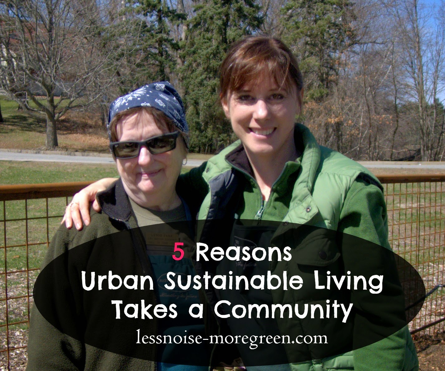 Five reasons urban sustainable living takes a community