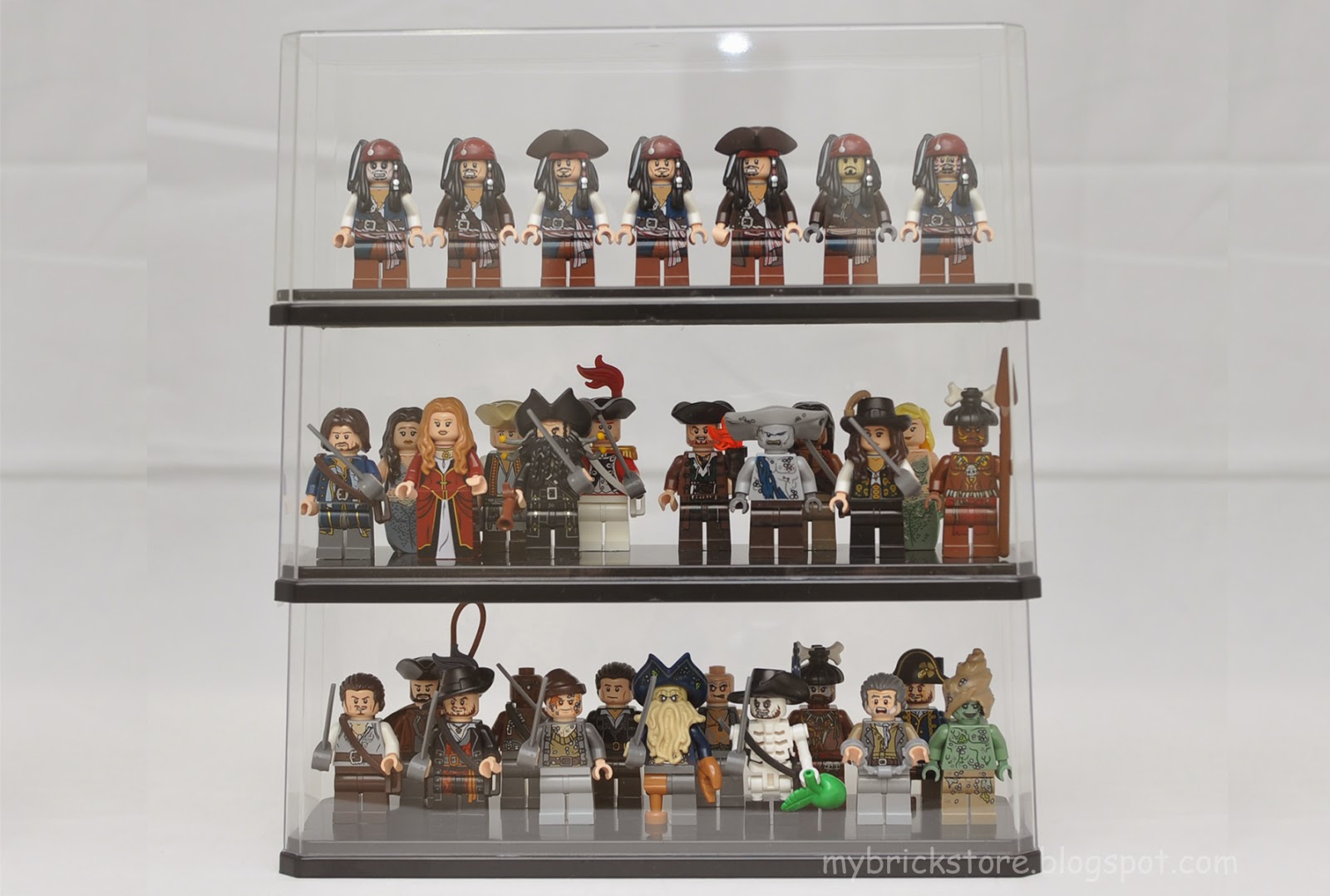 lego pirates of the caribbean figures