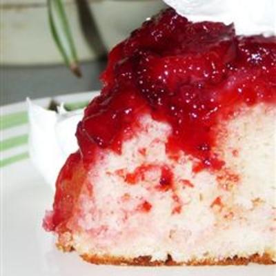 Strawberries Jello Marshmallow Cake Strawberries Jello Marshmallow Cake