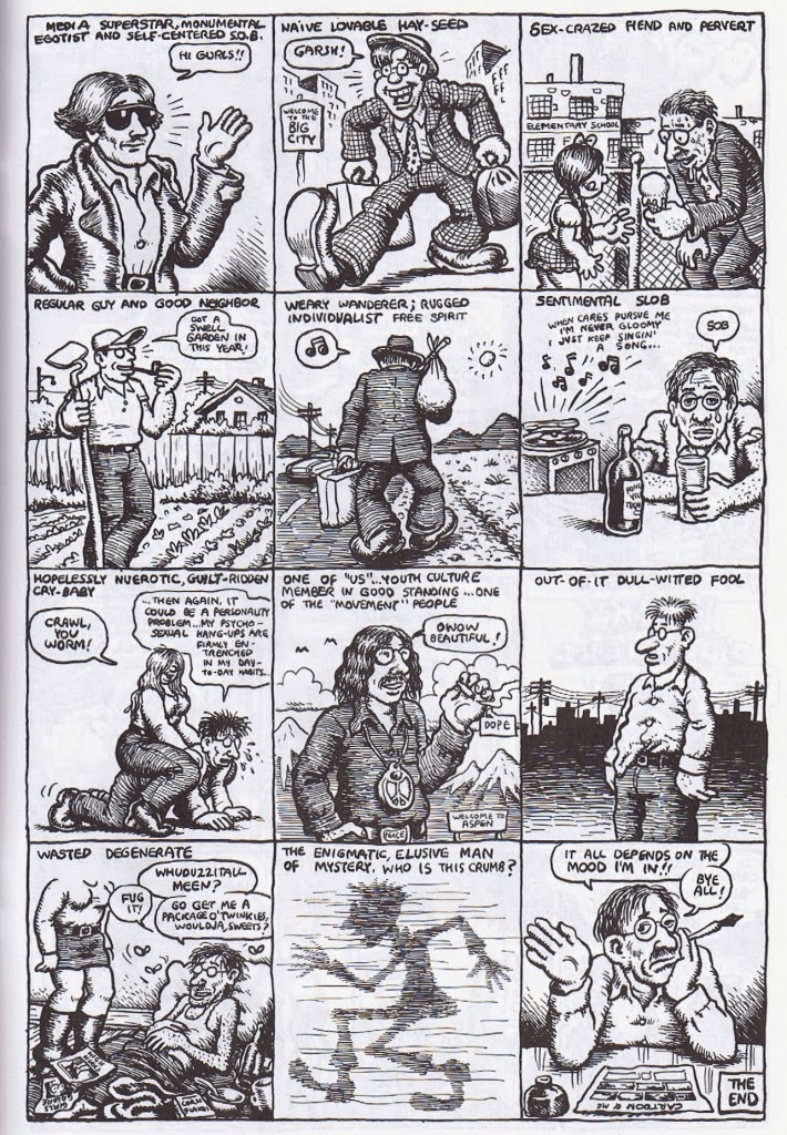 The Great Comic Book Heroes: The Many Faces of R. Crumb (NSFW)