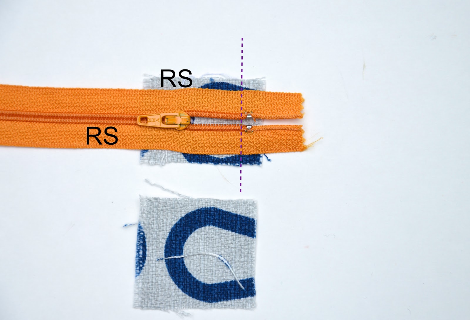 ikat bag Zip A Bag Chapter 3 Faced Zippers Flat Zippered Pouch I