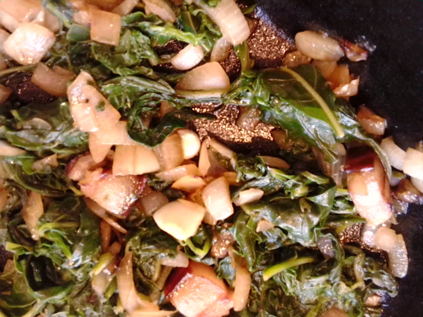 Southern Forager Fried Poke Sallet It's a Southern Thing!