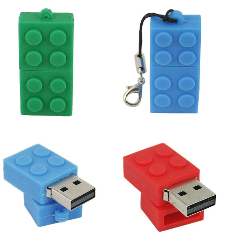 Super Flashdisk Brick Toy USB flash drive (flashdisk mainan balok)