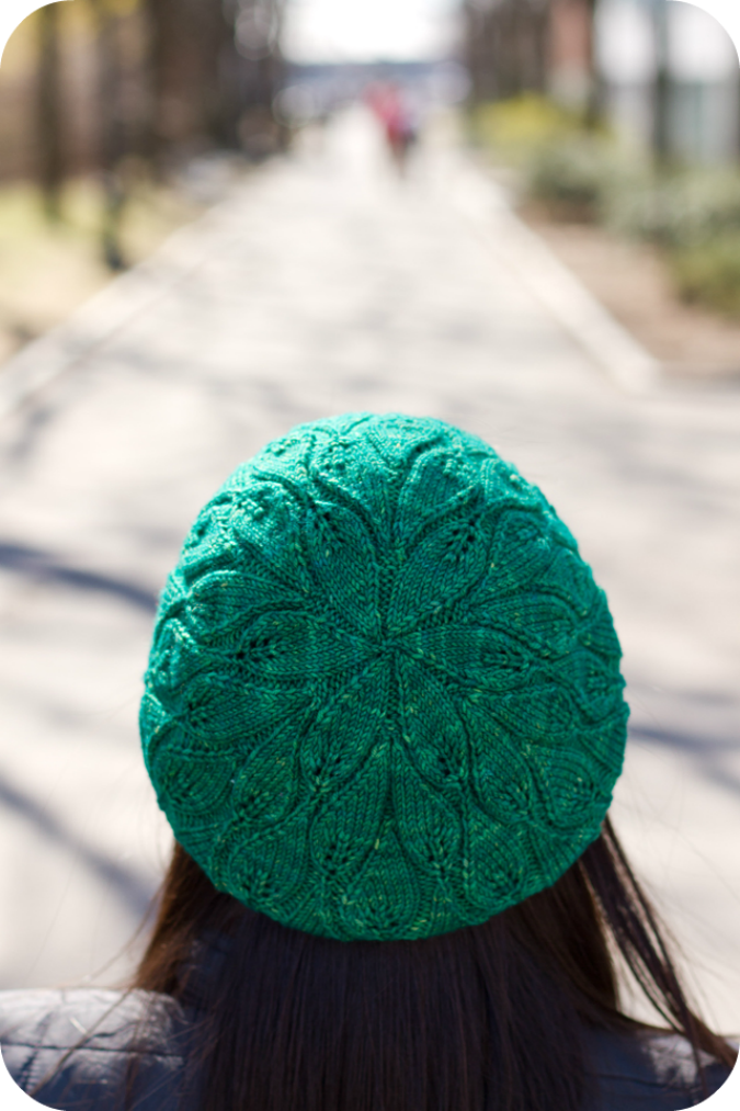 Never Not Knitting: Rustling Leaves Beret