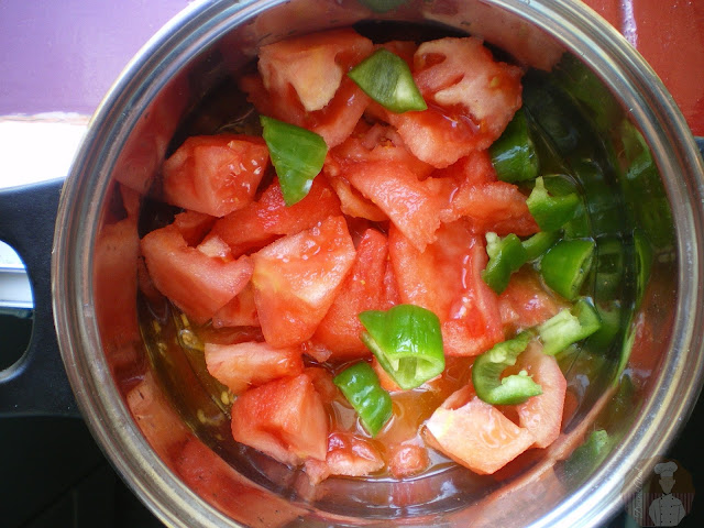 Ingredientes para la salsa de tomate