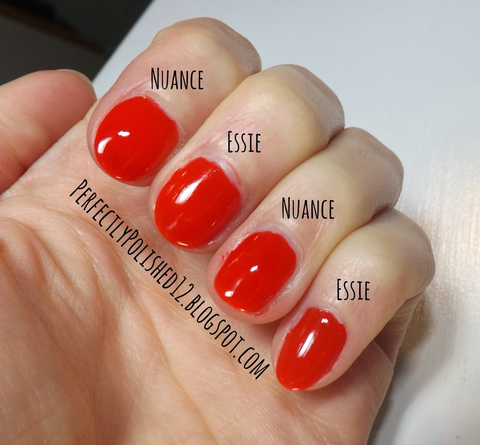 Perfectly Polished 12 Dupes Nuance S Orange Poppy And Essie Hi Guys This Year Just Seems To Be Flying By And I Can Hardly Believe We Are Over Half Way Through 2017 Earlier Purchased Two Nail Polishes