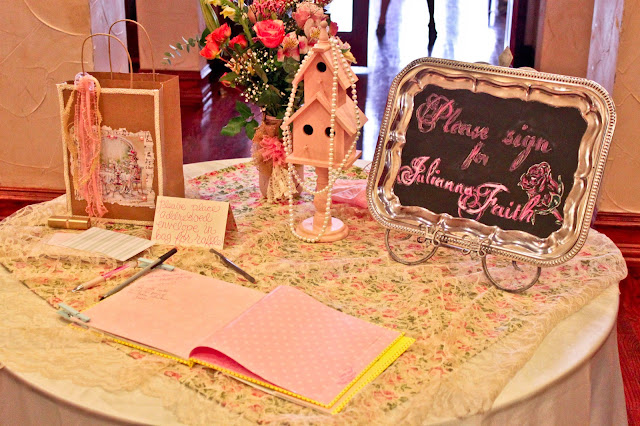 Writing Our Story Julianna S Shabby Chic Baby Shower