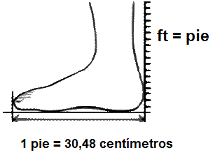 Resultado de imagen para ft pie