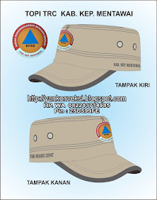 TOPI KOMANDO TOPI LAPANGAN PESANAN TIM REAKSI CEPAT KAB. KEP. MENTAWAI