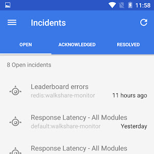 Google Cloud Console Mobile App