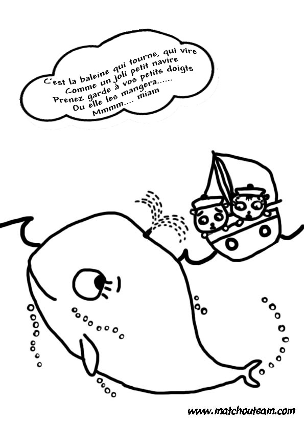 Ma Tchou team Comptine "C'est la baleine"