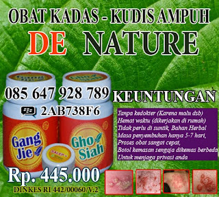 obat kadas alami yang ampuh