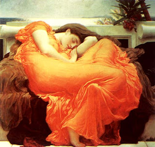 Lord Frederic Leighton Flaming June