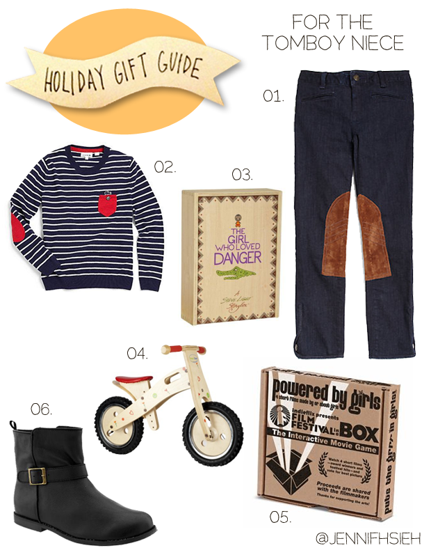 2013 Gift Guide The Tomboy Niece / JennifHsieh A Personal Style