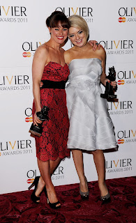 Jill Halfpenny & Sheridan Smith at the Olivier Awards