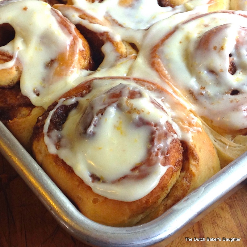 The Dutch Baker's Daughter LemonButtermilk Cinnamon Rolls